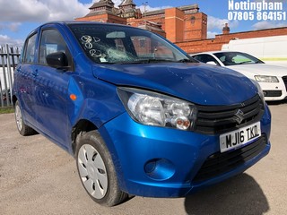 Location: Nottingham - 2016 SUZUKI CELERIO SZ2 5 Door Hatchback REG: MJ16TKD, Keys: No, MOT Expiry date: 03/06/2025, 996 Petrol, 5 Speed Manual Petrol, Former Keepers: 2