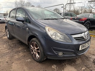 Location: Mitcham - 2010 VAUXHALL CORSA SXI 5 Door Hatchback REG: BN10ZSK, Keys: No, MOT Expiry date: 04/08/2025, 1229 Petrol, 5 Speed Manual Petrol, Former Keepers: 4