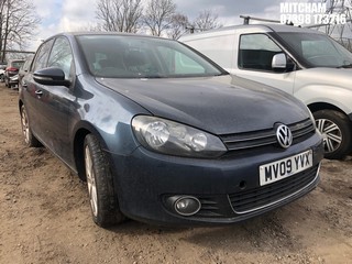 Location: Mitcham - 2009 VOLKSWAGEN GOLF GT TSI 5 Door Hatchback REG: MV09YVX, Keys: No, MOT Expiry date: 08/03/2024, 1390 Petrol, 6 Speed Manual Petrol, Former Keepers: 3