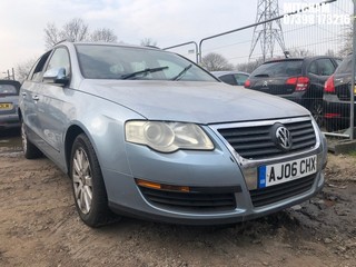 Location: Mitcham - 2006 VOLKSWAGEN PASSAT S TDI AUTO Estate REG: AJ06CHX, Keys: No, MOT Expiry date: 31/01/2025, 1968 Diesel, 6 Speed Auto Diesel, Former Keepers: 9