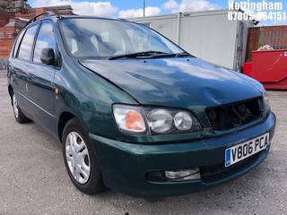 Location: Nottingham - 2000 TOYOTA PICNIC GLS TD Estate REG: V806PCA, Keys: No, MOT Expiry date: 26/10/2024, 2184 Diesel, 5 Speed Manual Diesel, Former Keepers: 4