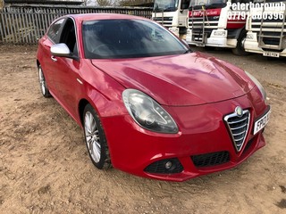 Location: Peterborough - 2013 ALFA ROMEO GIULIETTA VELOCE JTDM-2 S 5 Door Hatchback REG: FP13XLB, Keys: No, MOT Expiry date: 19/05/2025, 1956 Diesel, 6 Speed Manual Diesel, Former Keepers: 4