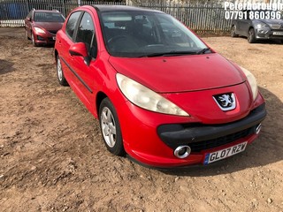 Location: Peterborough - 2007 PEUGEOT 207 SPORT 87 5 Door Hatchback REG: GL07RZW, Keys: No, MOT Expiry date: 10/11/2023, 1360 Petrol, 5 Speed Manual Petrol, Former Keepers: 5