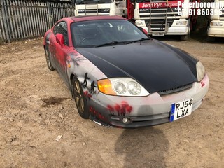 Location: Peterborough - 2004 HYUNDAI COUPE V6 Coupe REG: RJ54LXA, Keys: No, MOT Expiry date: 05/12/2024, 2656 Petrol, 6 Speed Manual Petrol, Former Keepers: 11
