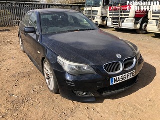 Location: Peterborough - 2006 BMW 530D M SPORT AUTO 4 Door Saloon REG: MA56FYE, Keys: No, MOT Expiry date: 11/10/2023, 2993 Diesel, 6 Speed Auto Diesel, Former Keepers: 7