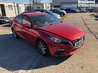 Location: BRENTWOOD - 2015 MAZDA 3 SE-L D 	 4 DOOR SALOON REG: SM15NPP, 2191cc DIESEL, 6 SPEED MANUAL DIESEL, Former Keepers: 4, Keys: No, MOT: Expiry date13/11/2025