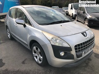 Location: Brentwood - 2010 PEUGEOT 3008 SPORT 120 5 Door Hatchback REG: BG59XMB, Keys: No, MOT Expiry date: 10/08/2024, 1598 Petrol, 5 Speed Manual Petrol, Former Keepers: 3