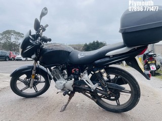 Location: Plymouth - 2016 JIANSHE  Motorcycle REG: WA66OVL, Keys: No, MOT Expiry date: 20/07/2023, 125 Petrol, , Former Keepers: 4