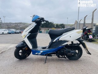 Location: Plymouth - 2017 LONGJIA LJ 50 QT-3L ECHO 50 Moped REG: WK17PFV, Keys: No, MOT Expiry date: 26/09/2022, 50 Petrol, , Former Keepers: 2