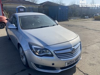 Location: Hull - 2014 VAUXHALL INSIGNIA ELITE NAV CDTI E 5 Door Hatchback REG: ND14NWP, Keys: No, MOT Expiry date: 04/04/2024, 1956 Diesel, 6 Speed Manual Diesel, Former Keepers: 3
