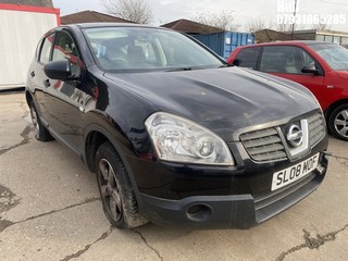 Location: Hull - 2008 NISSAN QASHQAI VISIA 2WD 5 Door Hatchback REG: SL08MOF, Keys: No, MOT Expiry date: 03/04/2025, 1598 Petrol, 5 Speed Manual Petrol, Former Keepers: 5