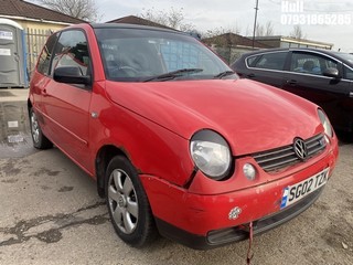 Location: Hull - 2002 VOLKSWAGEN LUPO S SDI 3 Door Hatchback REG: SG02TZK, Keys: No, MOT Expiry date: 11/04/2025, 1716 Diesel, 5 Speed Manual Diesel, Former Keepers: 8