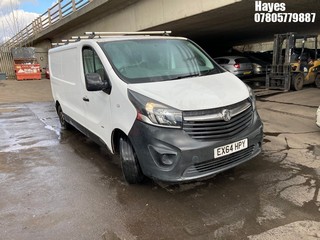 Location: HAYES / HEATHROW - 2014 VAUXHALL VIVARO 2900 CDTI 	 PANEL VAN REG: EX64HPY, 1598cc DIESEL, 6 SPEED MANUAL DIESEL, Former Keepers: 3, Keys: Yes, MOT: Expiry date03/04/2025