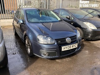 Location:  Hayes - 2008 VOLKSWAGEN GOLF GT TDI 140 5 Door Hatchback REG: HY08NYZ, Keys: No, MOT Expiry date: 11/10/2025, 1968 Diesel, 6 Speed Manual Diesel, Former Keepers: 6