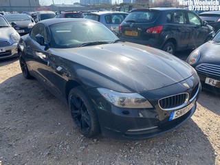 Location: North Woolwich - 2010 BMW Z4 SDRIVE23I Convertible REG: SN10KST, Keys: No, MOT Expiry date: 18/12/2024, 2497 Petrol, 6 Speed Manual Petrol, Former Keepers: 8