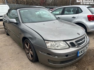 Location: North Woolwich - 2007 SAAB 9-3 VECTOR Convertible REG: KW56OXZ, Keys: No, MOT Expiry date: 25/01/2024, 2000 Petrol, 6 Speed Manual Petrol, Former Keepers: 4
