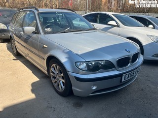 Location: North Woolwich - 2005 BMW 320D ES TOURING Estate REG: EX05FAJ, Keys: No, MOT Expiry date: 13/07/2024, 1995 Diesel, 6 Speed Manual Diesel, Former Keepers: 3