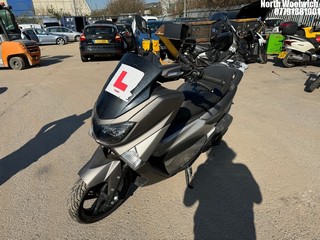 Location: North Woolwich - 2018 YAMAHA GPD125-A NMAX 125 ABS Scooter REG: PJ18OUE, Keys: No, MOT Expiry date: 11/03/2025, 125 Petrol, AUTOMATIC, Former Keepers: 6