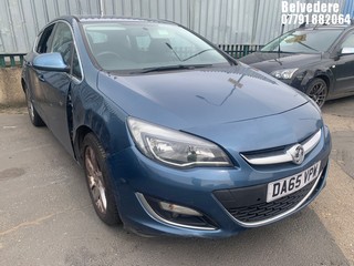 Location: BELVEDERE - 2015 VAUXHALL ASTRA SRI CDTI AUTO 5 DOOR HATCHBACK REG: DA65VPW, 1956cc DIESEL, 6 SPEED AUTO DIESEL, Former Keepers: 3, Keys: No, MOT: Expiry date19.06.2025