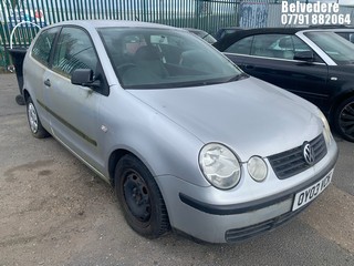 Location: Belvedere - 2003 VOLKSWAGEN POLO S 3 Door Hatchback REG: OY03VCK, Keys: No, MOT Expiry date: 30/03/2023, 1200 Petrol, 5 Speed Manual Petrol, Former Keepers: 4