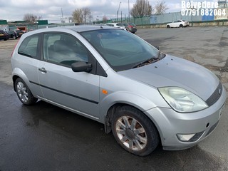 Location: Belvedere - 2003 FORD FIESTA ZETEC 3 Door Hatchback REG: AO03EGX, Keys: No, MOT Expiry date: 26/01/2025, 1388 Petrol, 5 Speed Manual Petrol, Former Keepers: 5