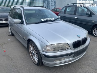 Location: Belvedere - 2000 BMW 330I SE TOURING AUTO Estate REG: X146UHH, Keys: No, MOT Expiry date: 13/09/2024, 2979 Petrol, 5 Speed Auto Petrol, Former Keepers: 11