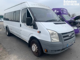 Location: Belvedere - 2010 FORD TRANSIT 100 T430 17S RWD Minibus REG: NJ10ORO, Keys: No, MOT Expiry date: 07/06/2024, 2402 Diesel, Manual Diesel, Former Keepers: 3