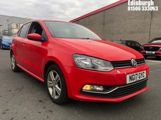 Location: Edinburgh - 2017 VOLKSWAGEN  POLO MATCH EDITION TDI 5 DOOR HATCHBACK REG: NG17GYC, 1422cc DIESEL, 5 SPEED MANUAL DIESEL, Former Keepers: 2, Keys: Yes, MOT Expiry date: 19/04/2025