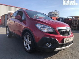 Location: Edinburgh - 2015 VAUXHALL MOKKA EXCLUSIV TURBO S/S 5 Door Hatchback REG: DS15VYV, 1364 Petrol, 6 Speed Manual Petrol, Former Keepers: 5, Keys: Yes, MOT Expiry date: 23/01/2026