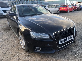 Location: Edinburgh - 2009 AUDI A5 S LINE TDI Coupe REG: SH09XUG, Keys: No, MOT Expiry date: 05/02/2024, 1984 Diesel, 6 Speed Manual Diesel, Former Keepers: 3