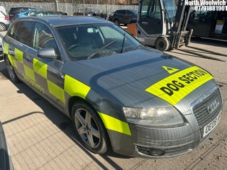 NOTE: ATF Registered Buyers ONLY - Location: North Woolwich - 2008 AUDI A6 SE T FSI CVT Estate REG: OE08ANU, Keys: No, 1984 Petrol, Variable Speed Auto Petrol, Former Keepers: 8