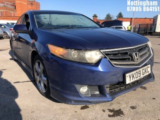 Location: Nottingham - 2009 HONDA ACCORD ES GT I-DTEC 4 Door Saloon REG: YK09GKC, Keys: No, MOT Expiry date: 22/01/2025, 2199 Diesel, 6 Speed Manual Diesel, Former Keepers: 14