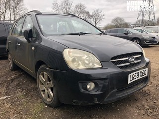 Location: Mitcham - 2009 KIA CARENS GS CRDI 7 SEATS MPV REG: LG59XEO, Keys: No, MOT Expiry date: 09/07/2024, 1991 Diesel, 6 Speed Manual Diesel, Former Keepers: 4