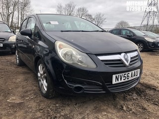 Location: Mitcham - 2006 VAUXHALL CORSA SXI A/C 5 Door Hatchback REG: NV56AAU, Keys: No, MOT Expiry date: 28/11/2024, 1229 Petrol, 5 Speed Manual Petrol, Former Keepers: 6