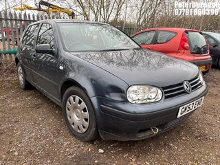 Location: Peterborough - 2003 VOLKSWAGEN GOLF 5 Door Hatchback REG: GK53EVD, Keys: No, MOT Expiry date: 14/08/2025, 1896 Diesel, AUTOMATIC, Former Keepers: 4