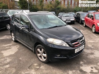Location: BRENTWOOD - 2008 HONDA FR-V EX I-VTEC A 	 MPV REG: LG58UEA, 1799cc PETROL, 5 SPEED AUTO PETROL, Former Keepers: 6, Keys: No, MOT: Expiry date26/09/2025