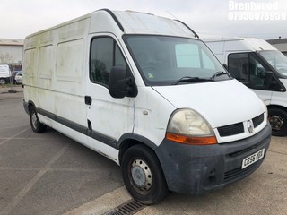 Location: Brentwood - 2006 RENAULT MASTER LM35 DCI 120 LWB Panel Van REG: CE56WDX, Keys: No, MOT Expiry date: 30/08/2024, 2463 Diesel, 6 Speed Manual Diesel, Former Keepers: 8