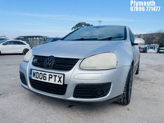 Location: Plymouth - 2006 VOLKSWAGEN GOLF GT TDI 3 Door Hatchback REG: MD06PTX, Keys: No, MOT Expiry date: 17/12/2024, 1968 Diesel, 6 Speed Manual Diesel, Former Keepers: 7