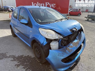 Location: South Wales - 2006 PEUGEOT 107 URBAN 5 Door Hatchback REG: WU56XVR, Keys: No, MOT Expiry date: 28/08/2024, 998 Petrol, 5 Speed Manual Petrol, Former Keepers: 7