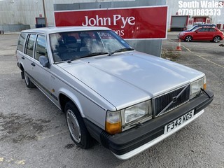 Location: South Wales - 1989 VOLVO 740 GLE AUTO Estate REG: F342KGS, Keys: No, MOT Expiry date: 14/01/2015, 2316 Petrol, 4 Speed Auto Petrol, Former Keepers: 5
