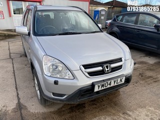 Location: Hull - 2004 HONDA CR-V I-VTEC SE SPORT Estate REG: YM04YLK, Keys: No, MOT Expiry date: 23/11/2024, 1998 Petrol, 5 Speed Manual Petrol, Former Keepers: 1