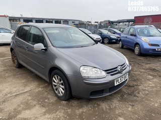 Location: Leeds - 2008 VOLKSWAGEN GOLF MATCH TDI 105 A 5 Door Hatchback REG: PL57EKT, Keys: No, MOT Expiry date: 13-08-2025, 1896 Diesel, 5 Speed Auto Diesel, Former Keepers: 5