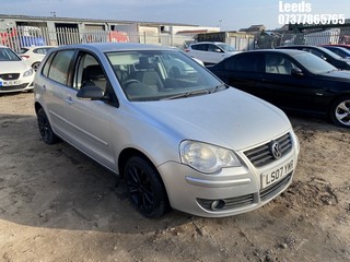 Location: Leeds - 2007 VOLKSWAGEN POLO S 75 AUTO 5 Door Hatchback REG: LS07YMR, Keys: No, MOT Expiry date: 23-07-2024, 1400 Petrol, 4 Speed Auto Petrol, Former Keepers: 8