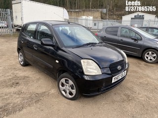 Location: Leeds - 2007 KIA PICANTO GS 5 Door Hatchback REG: YH07DLD, Keys: No, MOT Expiry date: 12-10-2024, 999 Petrol, 5 Speed Manual Petrol, Former Keepers: 7