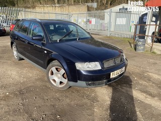 Location: Leeds - 2002 AUDI A4 SE Estate REG: YL02UGJ, Keys: No, MOT Expiry date: 12-10-2024, 1984 Petrol, 5 Speed Manual Petrol, Former Keepers: 5