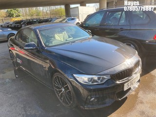 Location:  Hayes - 2015 BMW 420D M SPORT AUTO Convertible REG: S70CPB, Keys: No, MOT Expiry date: 23/11/2023, 1995 Diesel, 8 Speed Auto Diesel, Former Keepers: 3