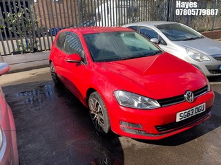 Location:  Hayes - 2013 VOLKSWAGEN  GOLF S BLUEMOTION TECHN-G 3 Door Hatchback REG: SG63DGU, Keys: No, MOT Expiry date: 16/08/2024, 1197 Petrol, 6 Speed Manual Petrol, Former Keepers: 5