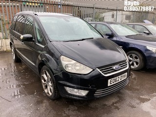 Location:  Hayes - 2012 FORD GALAXY TITANIUM TDCI161 A MPV REG: EO62DYH, Keys: No, MOT Expiry date: 15/05/2025, 1997 Diesel, 6 Speed Auto Diesel, Former Keepers: 10