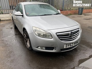 Location:  Hayes - 2012 VAUXHALL INSIGNIA SRI NAV CDTI 5 Door Hatchback REG: DY62HVM, Keys: No, MOT Expiry date: 06/02/2025, 1956 Diesel, 6 Speed Manual Diesel, Former Keepers: 3