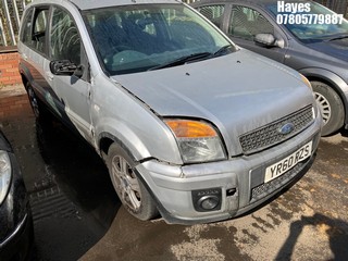 Location:  Hayes - 2010 FORD FUSION ZETEC AUTO 5 Door Hatchback REG: YR60RZS, Keys: No, MOT Expiry date: 25/07/2025, 1596 Petrol, 5 Speed Auto Petrol, Former Keepers: 14